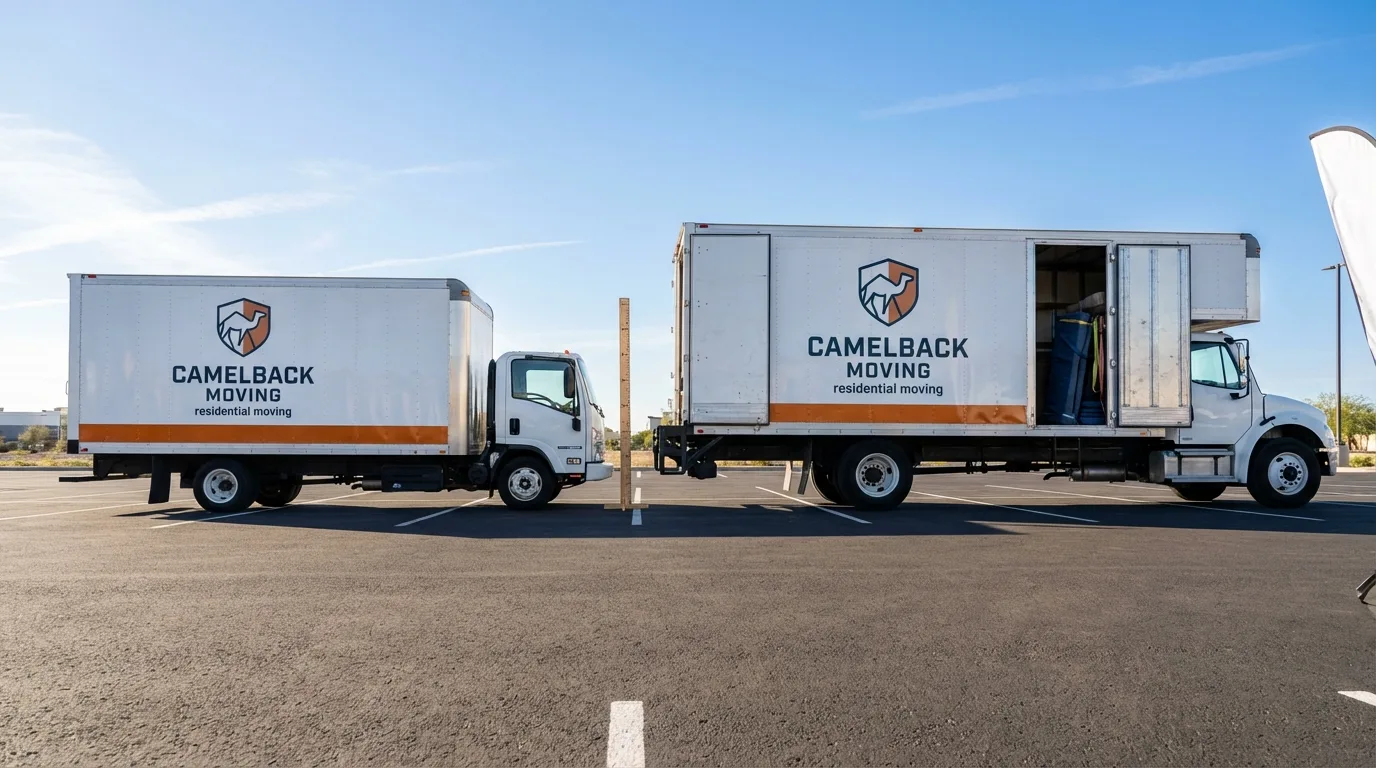 Moving truck size capacity guide in Vassalboro